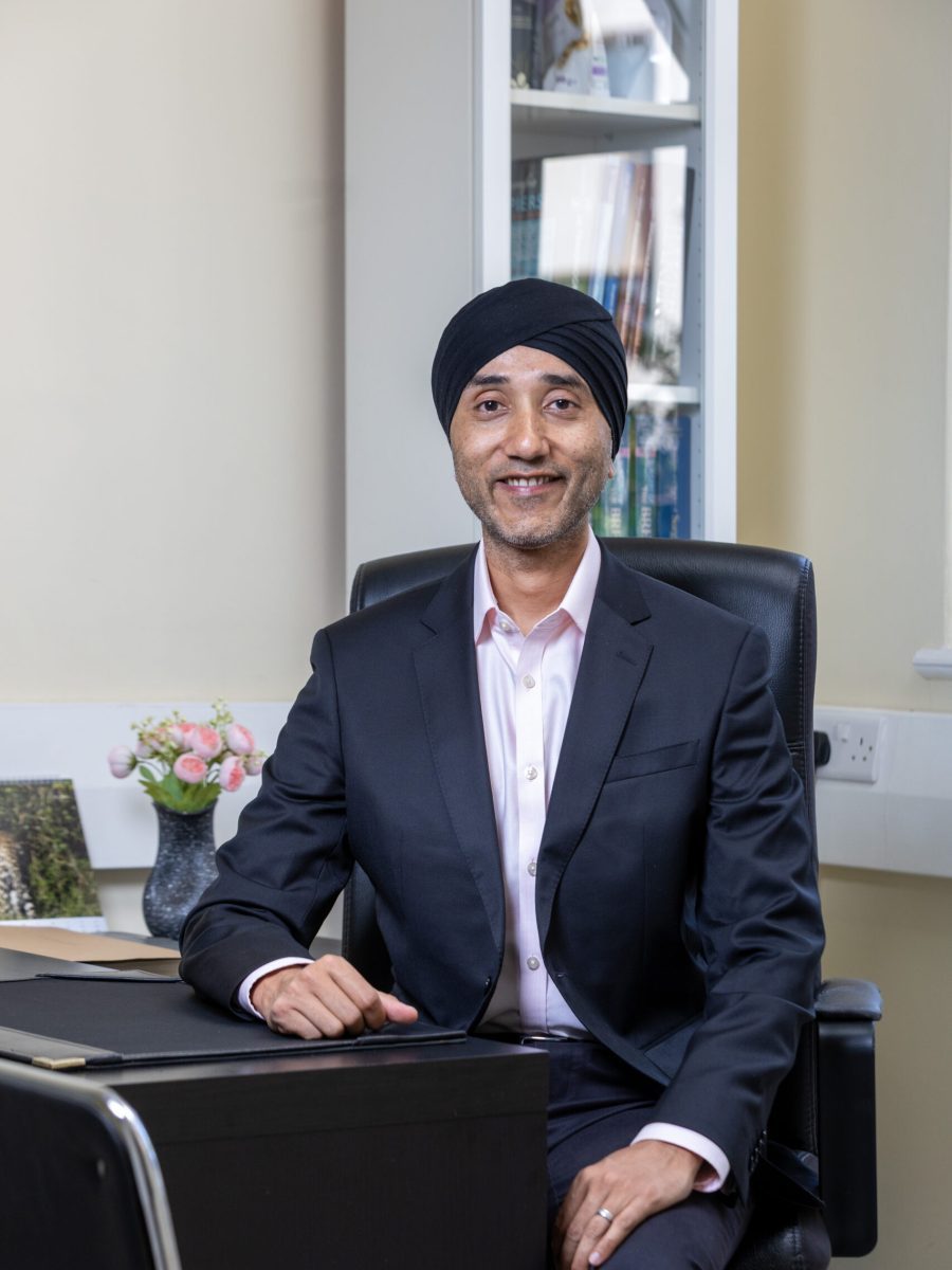 Dr Sagoo an Interventional Radiologist from Kenya